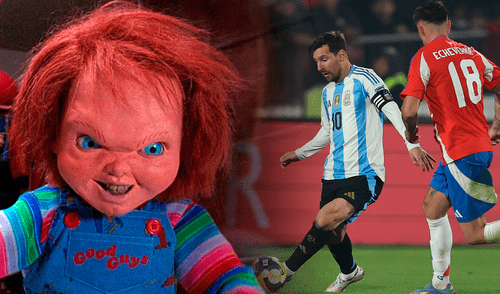 La espeluznante cábala de Argentina que se usó contra Chile con un muñeco de Chucky