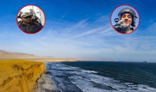 El padre de Ashley Vargas emprendió su búsqueda en el mar desde el día en el que la piloto desapareció. Foto: composición LR/Sebastian Blanco/Andina El padre de Ashley Vargas emprendió su búsqueda en el mar desde el día en el que la piloto desapareció. Foto: composición LR/Sebastian Blanco/Andina