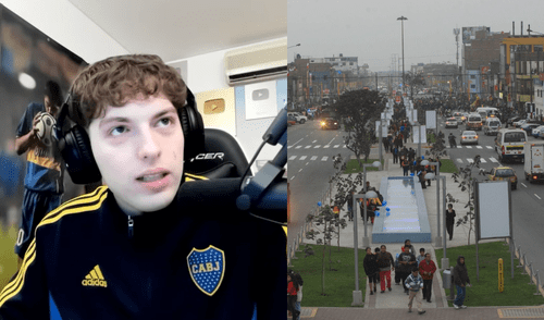 Davoo Xeneize conoce San Martín de Porres y queda impactado: "Es muy parecido a Argentina"