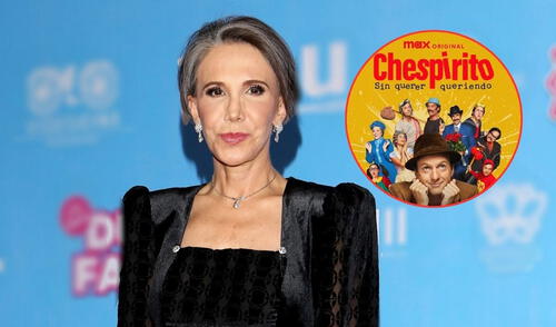 Florinda Meza "no está contenta" con bioserie de Chespirito, porque "no tratan con respeto su personaje".