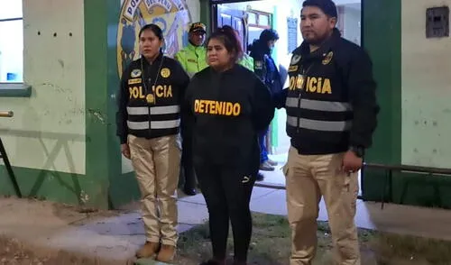 La imputada será trasladada a Juliaca, donde le practicarán el examen médico legal en la Unidad Médico Legal del Ministerio Público. Foto: Migraciones La imputada será trasladada a Juliaca, donde le practicarán el examen médico legal en la Unidad Médico Legal del Ministerio Público. Foto: Migraciones