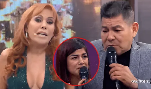 magaly, dilber y su esposa
