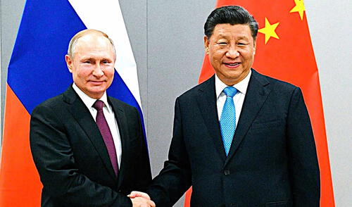 Rusia prioriza el gasto en defensa, mientras fortalece su relación con China. Foto: Composición LR. Rusia prioriza el gasto en defensa, mientras fortalece su relación con China. Foto: Composición LR.