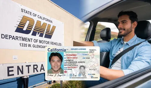 El DMV de California permite a los conductores renovar su licencia sin examen teórico.