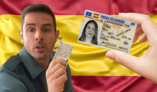 La Guardia Civil advierte sobre el riesgo de enviar imágenes del DNI por internet. Foto: composición LR/Freepik/Captura