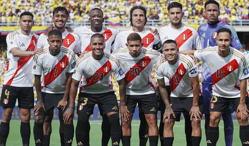 El equipo peruano que jugó ante Colombia en Barranquilla Eliminatorias
