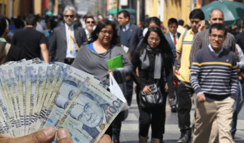 El 65% del salario va destinado a necesidades básicas y deudas. Foto: composición/Andina El 65% del salario va destinado a necesidades básicas y deudas