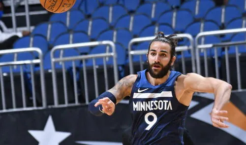 Ricky Rubio disputó siete temporadas de la NBA con los Timberwolves.