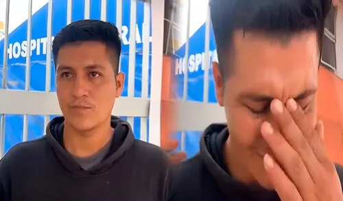 El joven espera que lo apoyen para encontrar un empleo y una silla de ruedas tras la amputación de la pierna de su madre.