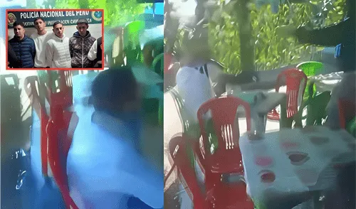 Criminales matan a balazos a ciudadano venezolano en restaurante de Ica. Foto: Composición LR/Captura de pantalla de YouTube
