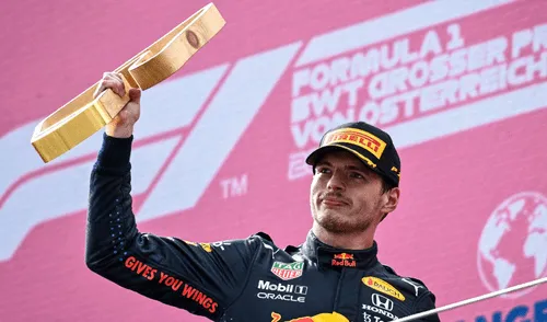 Es considerado el piloto más joven en lograr el Grand Chelem: 23 años y 277 días (Gran Premio de Austria de 2021). Foto: Archivo GLR