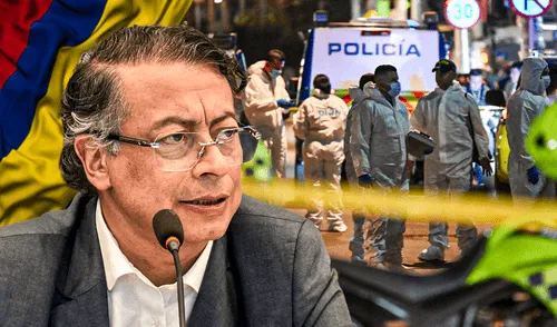 Petro afirmó que el gobierno no escatimará gastos para investigar el ataque contra Miguel Uribe. Foto: composición LR/Presidencia/AFP