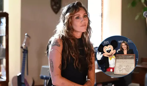 Miley Cyrus reveló que, al convertirse en una leyenda de Disney, ahora puede cantar las canciones de Hannah Montana.