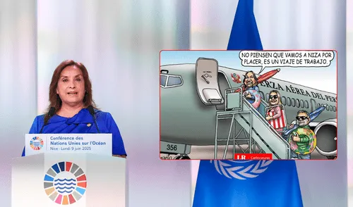 Dina Boluarte, Carlincatura