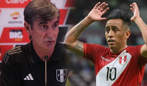 Óscar Ibáñez habló de Christian Cueva en la conferencia de prensa.