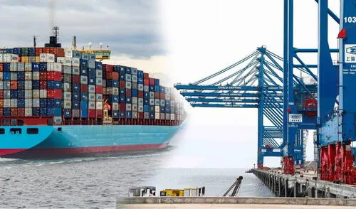 Megapuerto de Chancay se une con el puerto de Guangzhou en China. Megapuerto de Chancay se une con el puerto de Guangzhou en China.