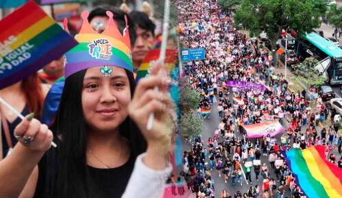 La Marcha del Orgullo LGBT se llevará a cabo en diferentes distritos de Lima este 28 de junio. Foto: composición LR/Andina Marcha del Orgullo LGBT