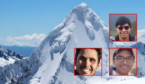 Cursaban el último ciclo de la carrera de Montañismo en el Centro de Estudios de Alta Montaña de Huaraz. Foto: Composición LR Cursaban el último ciclo de la carrera de Montañismo en el Centro de Estudios de Alta Montaña de Huaraz. Foto: Composición LR