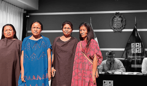 Caso Saweto: abogados de los sentenciados se retiran de la audiencia de apelación. Foto: Rosa Quincho / La República/ AIDESEP