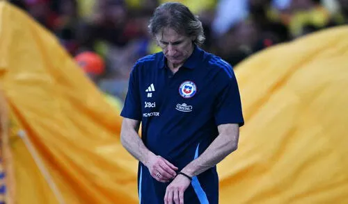 Ricardo Gareca solo registra un triunfo con Chile en las Eliminatorias 2026