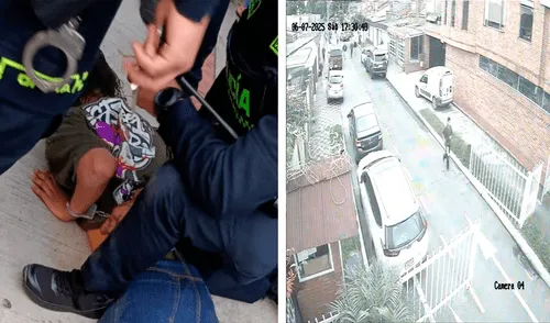 El atacante de Miguel Uribe Turbay fue capturado a plena luz del día. Foto: composición LR/X/Agustín Antonetti El atacante de Miguel Uribe Turbay fue capturado a plena luz del día. Foto: composición LR/X/Agustín Antonetti