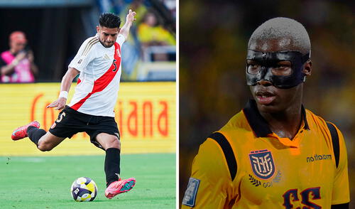 Perú y Ecuador jugarán desde las 8.30 p. m. Foto: composición LR/Instagram La selección peruana chocará ante Ecuador por la fecha 16 de las Eliminatorias 2026