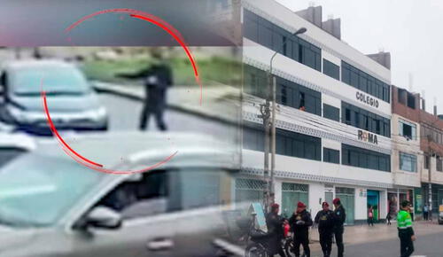 Acribillan a padre de familia en exteriores de colegio de SMP. Foto: composición LR/difusión Acribillan a padre de familia en exteriores de colegio de SMP