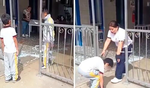 Las escenas preocuparon a los padres de familia pues consideraron que se debe inspeccionar todos los ambientes de la escuela.