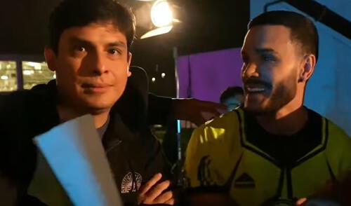 Curwen comenta con ironía sobre el rol de Irivarren en 'Esto es guerra'. Foto: composición LR/ TikTok Curwen reacciona al trabajo de Mario Irivarren tras visitar ‘Esto es guerra’ y sorprende: "Impecable"