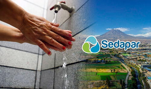 Sedapar anuncia cortes programados de agua en Arequipa