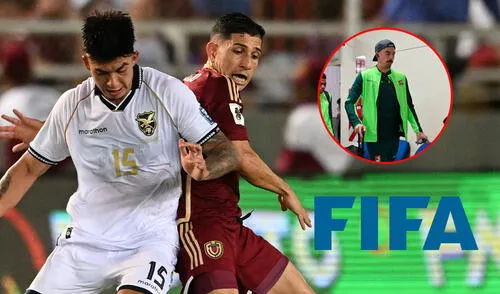 Bolivia estuvo más de 10 horas varado en el aeropuerto de Maturín. Foto: composición LR/AFP Bolivia presentará reclamo ante FIFA contra Venezuela por retención en el aeropuerto