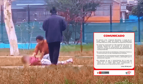 Ministerio de la Mujer se pronuncia tras caso de maltrato infantil en Los Olivos. Foto: composición LR / Ministerio de la Mujer Ministerio de la Mujer se pronuncia tras caso de maltrato infantil en Los Olivos. Foto: composición LR / Ministerio de la Mujer