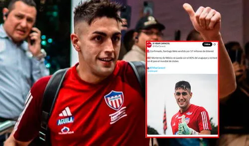 Santiago Mele jugará el Mundial de Clubes 2025 con Rayados de Monterrey. Santiago Mele jugará el Mundial de Clubes 2025 con Rayados de Monterrey.