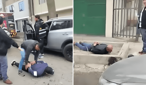 Detienen a presunta banda criminal en El Agustino durante pollada. Foto: composición LR / captura Latina Noticias