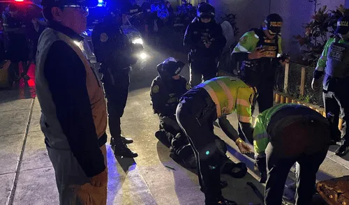 Enfrentamiento en Comas deja un herido. Se incautó droga y material explosivo. Foto: PNP Enfrentamiento en Comas deja un herido. Se incautó droga y material explosivo. Foto: PNP