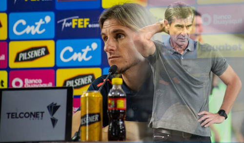 Óscar Ibáñez recibió elogios de Sebastián Beccaccece, tras el empate con Ecuador.