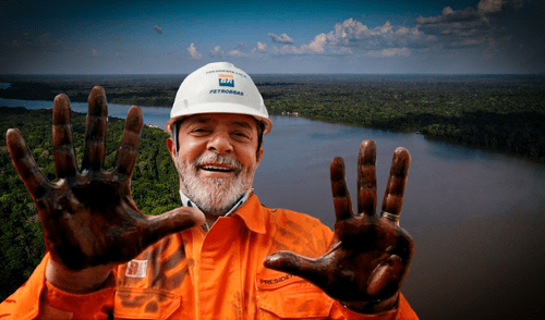 Promover la explotación petrolera es contrario al anterior discurso de Lula. Foto: composición LR Promover la explotación petrolera es contrario al anterior discurso de Lula. Foto: composición LR