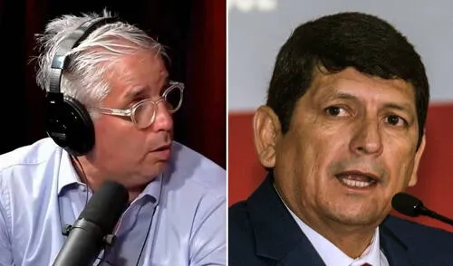 Agustín Lozano llegó a la presidencia de la FPF en el 2018. Foto: composición LR/captura de 'D&T'/AFP Agustín Lozano llegó a la presidencia de la FPF en el 2018