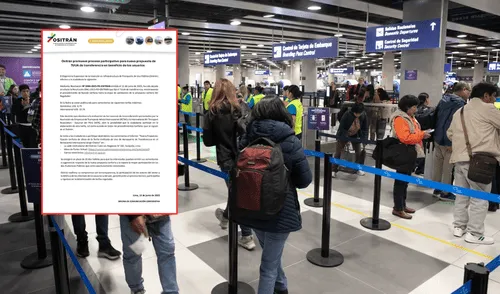 El Ositrán inicia un proceso participativo para establecer la nueva Tarifa Unificada de Uso de Aeropuerto (TUUA) en el Aeropuerto Internacional Jorge Chávez