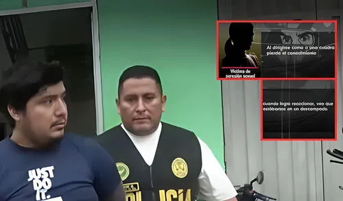 Cayó taxista por aplicativo acusado de violar y robarle a sus pasajeras. Foto: Composición LR/Captura de pantalla de América TV Cayó taxista por aplicativo acusado de violar y robarle a sus pasajeras. Foto: Composición LR/Captura de pantalla de América TV