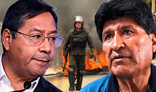 Enfrentamientos entre la Policía y seguidores de Evo Morales dejan al menos 4 agentes muertos. Foto: Composición LR / AP Foto-Daniel Cartagena. Enfrentamientos entre la Policía y seguidores de Evo Morales dejan al menos 4 agentes muertos. Foto: Composición LR / AP Foto-Daniel Cartagena.