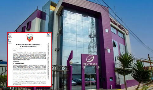 Sunedu señala que la Uladech cumple con condiciones básicas.