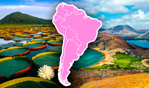 En esta selección, reunimos 7 maravillas naturales ubicadas en distintos países sudamericanos. Foto: Composición LR/Evaneos/NG. Las 7 maravillas naturales dentro de Sudamérica que fueron nombradas Patrimonio Natural de la Humanidad por la Unesco