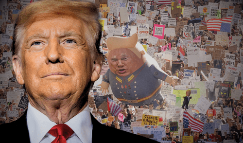 Protestas contra Donald Trump se realizarían en los 50 estados por su desfile militar del 14 de junio. Protestas contra Donald Trump se realizarían en los 50 estados por su desfile militar del 14 de junio.