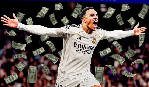 Alexander-Arnold firmó hasta el 30 de junio de 2031. Foto: Composición LR/Real Madrid