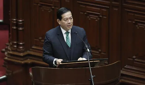 El primer ministro Eduardo Arana es el jefe de Gabinete que recibe la confianza del Congreso con la menor cantidad de votos en lo que va del gobierno de Dina Boluarte. Foto: Marco Cotrina / LR El primer ministro Eduardo Arana es el jefe de Gabinete que recibe la confianza del Congreso con la menor cantidad de votos en lo que va del gobierno de Dina Boluarte.