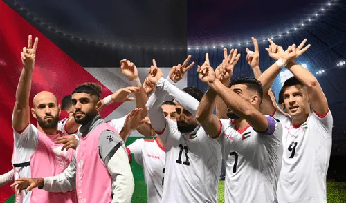 La selección palestina se despide de su oportunidad para llegar al Mundial 2026. Foto: Composición LR/ AFP La selección palestina se despide de su oportunidad para llegar al Mundial 2026. Foto: Composición LR/ AFP