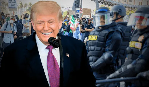 Fallo judicial afirma que Donald Trump violó la Décima Enmienda al desplegar la Guardia Nacional en Los Ángeles.