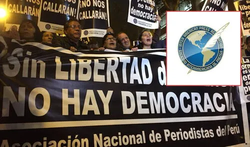 La Sociedad Interamericana de Prensa se pronunció sobre la situación en contra de periodistas en el Perú | Composición: LR. La Sociedad Interamericana de Prensa se pronunció sobre la situación en contra de periodistas en el Perú