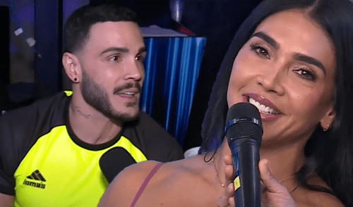 Mario Irivarren se pronuncia con curiosa reacción tras el ingreso de Vania Bludau a 'Esto es guerra'. Foto: Composición LR/captura América TV Vania Bludau a 'Esto es guerra'